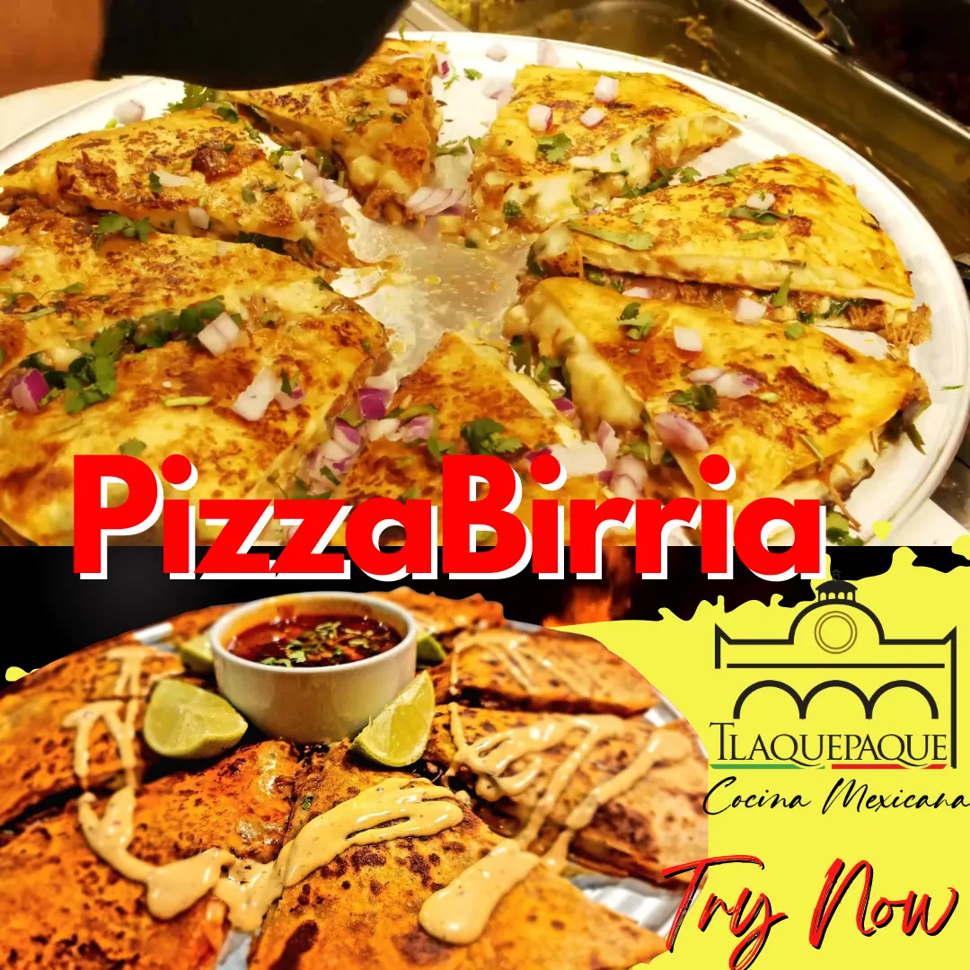 Pizza birria special